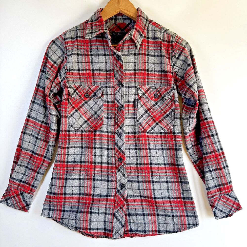 Five Brother Shirt Womens XS Plaid Flannel Long Sleeve Workwear 6200